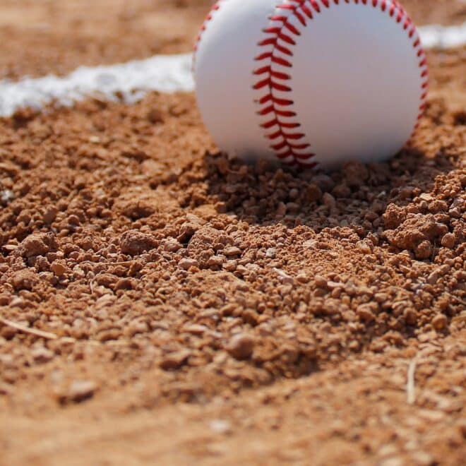 Ball hits batterrunner after he exits the box. Baseball Rules Academy