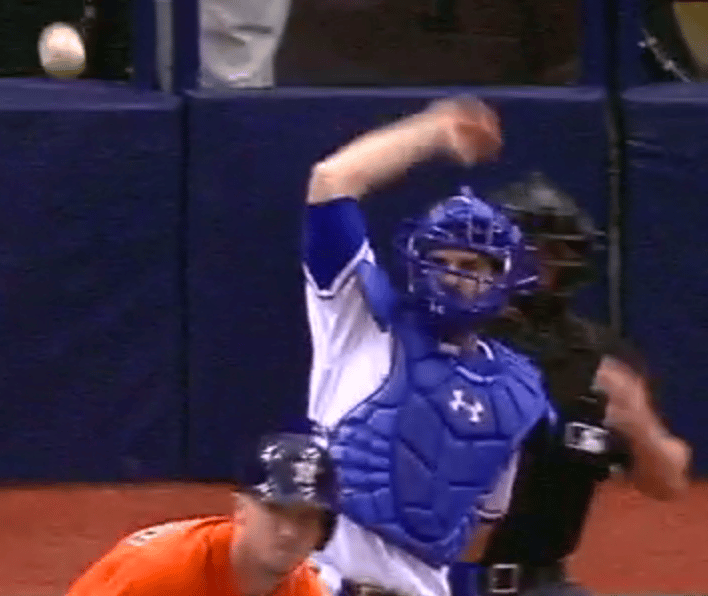 Batter Interferes With Catcher's Throw Baseball Rules Academy