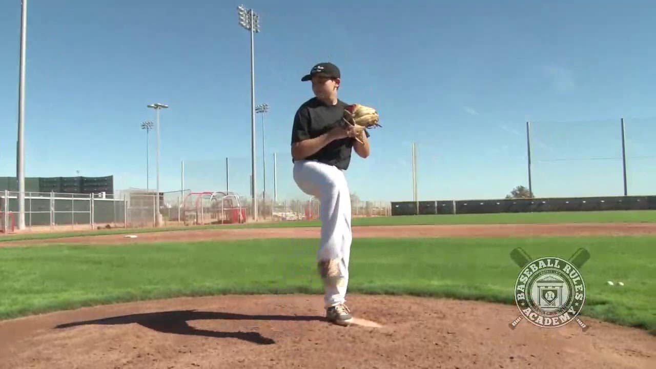 A Lefthanded Pitcher Must Step Towards 1B on a Pick Off Attempt