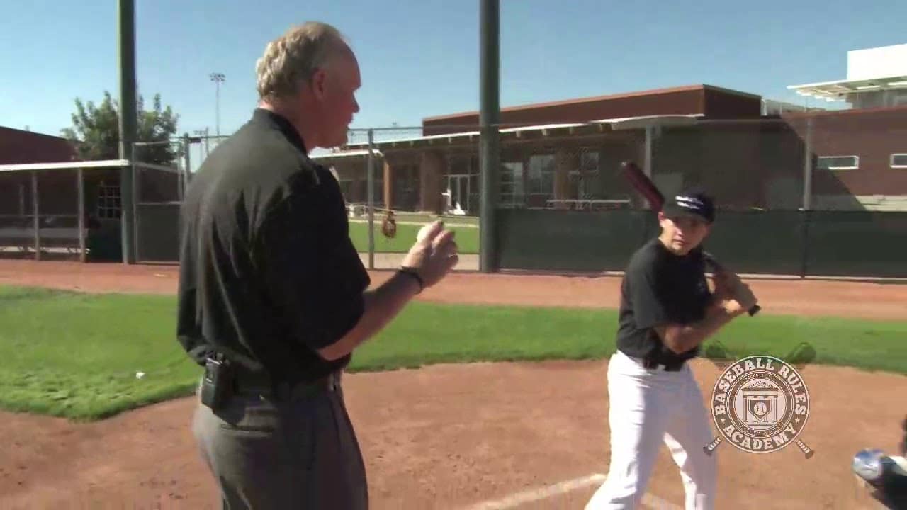 Batter is Hit By Pitch While Out of the Batter's Box Baseball Rules