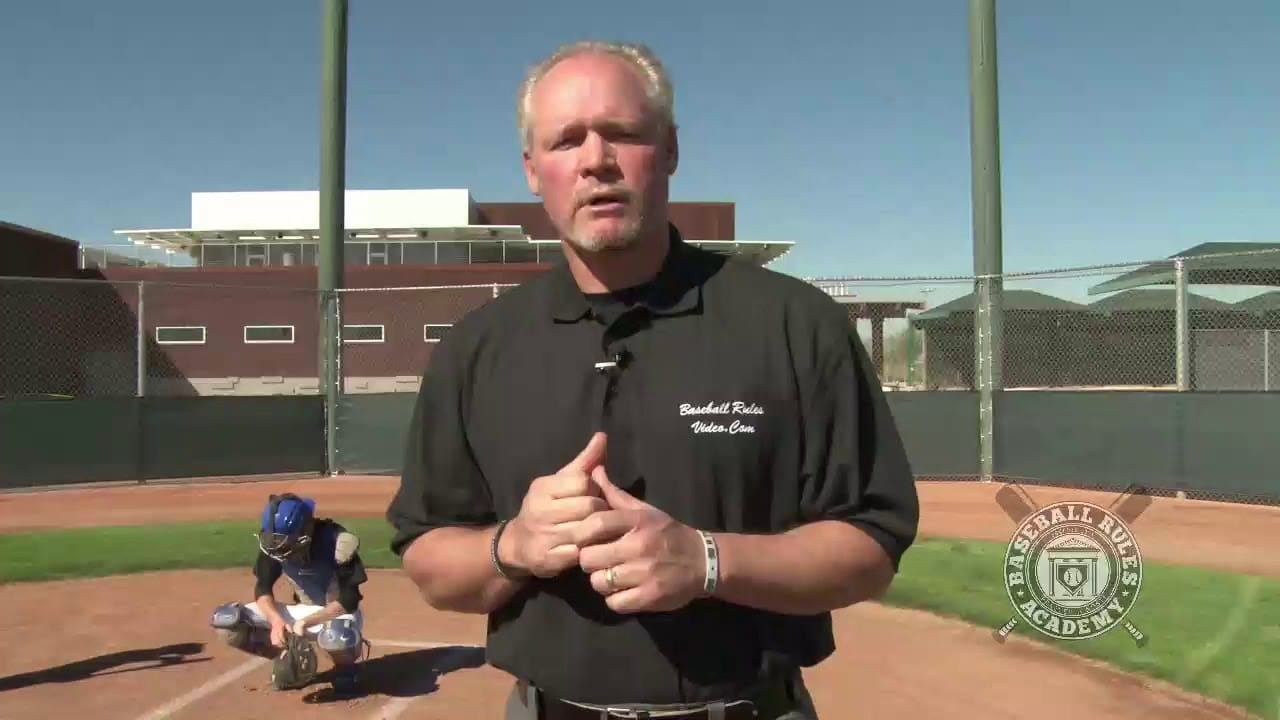 Batter's Interference is When a Batter Impedes a Catcher's Throw