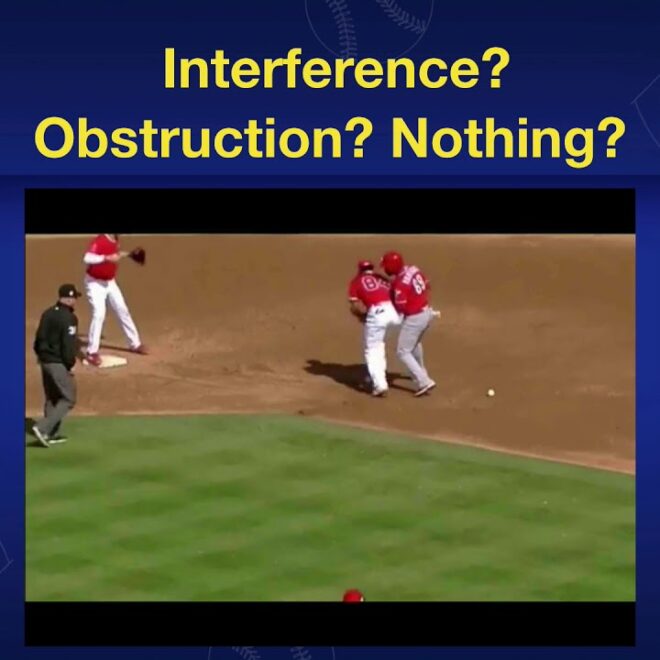 OBSTRUCTION MECHANIC Baseball Rules Academy