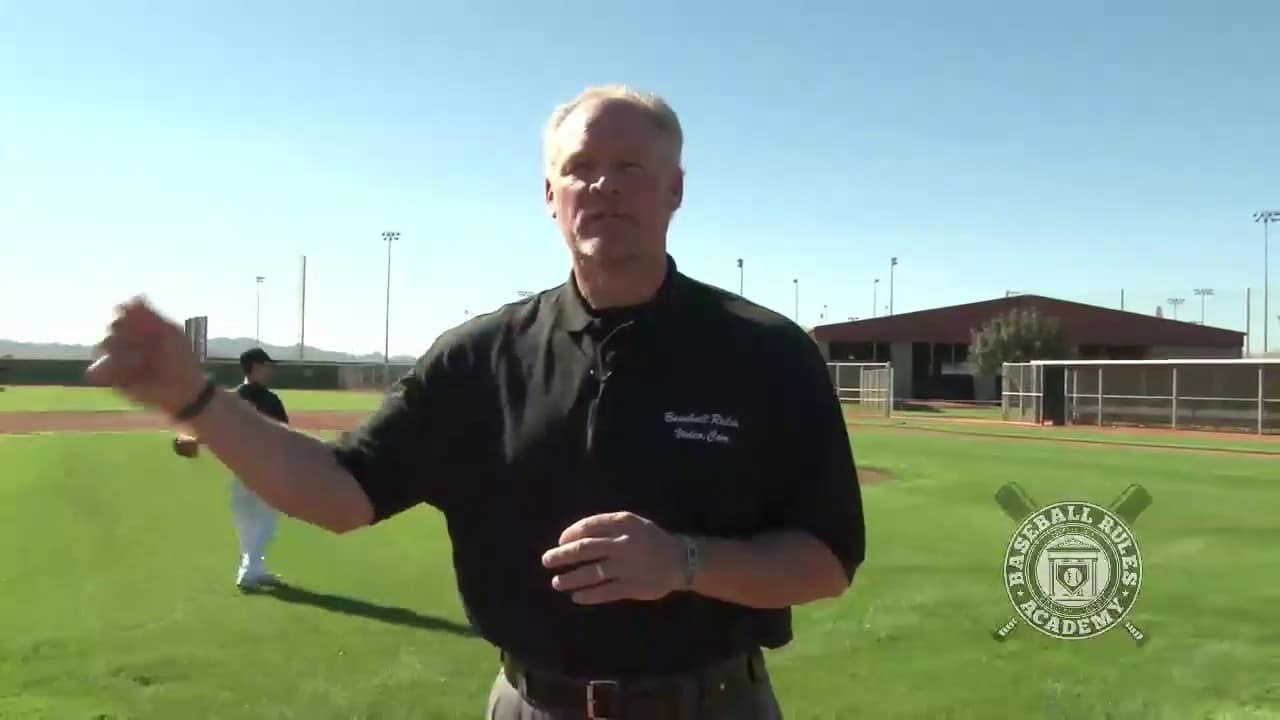 Runner Attempts to Advance on Infield Fly Baseball Rules Academy