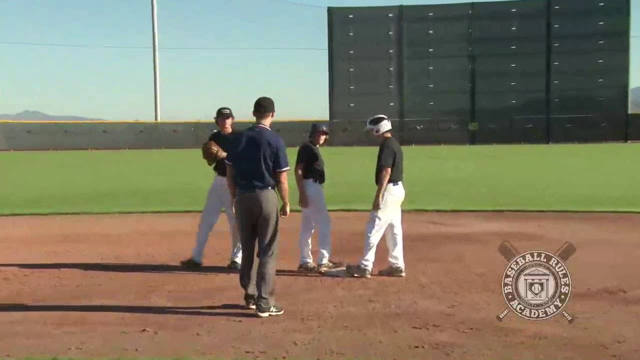 The Preceding Runner is Safe, the Following Runner is Out. - Baseball ...