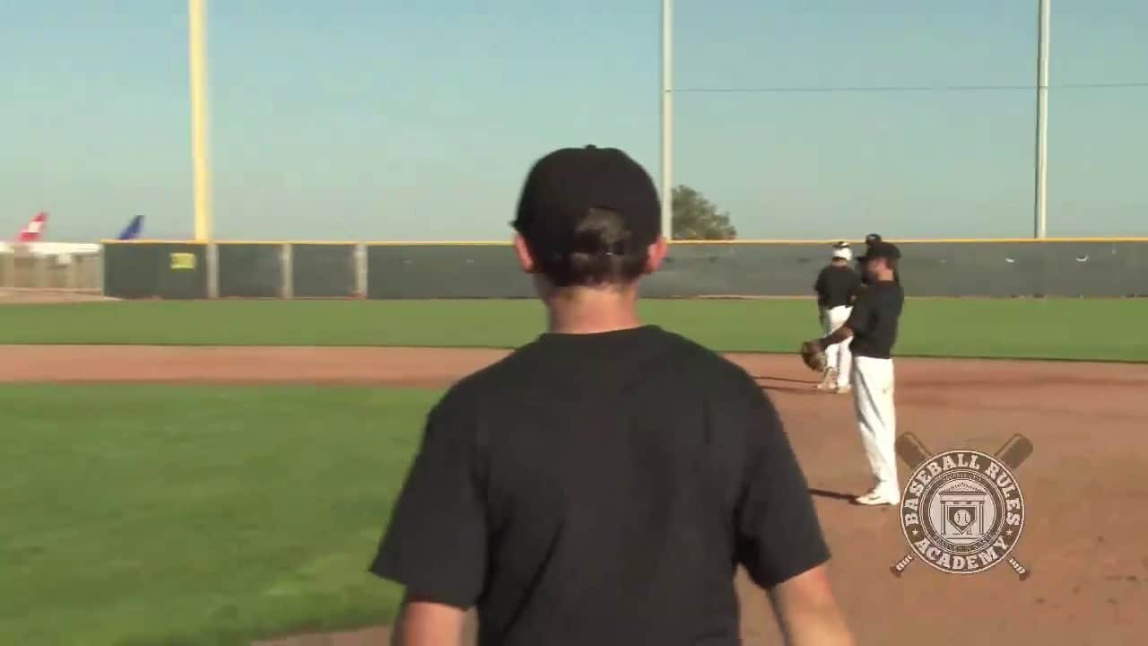 Umpire Rules Intentional Interference Baseball Rules Academy