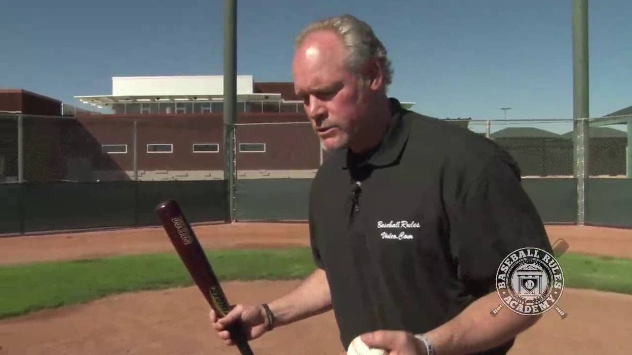 When a Batted Ball Double Hits the Bat or the Batter While the Batter