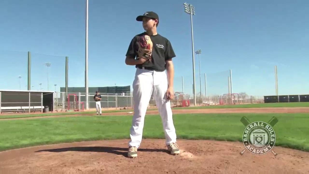 Where May a Pitcher Place his Foot on the Rubber? Baseball Rules Academy