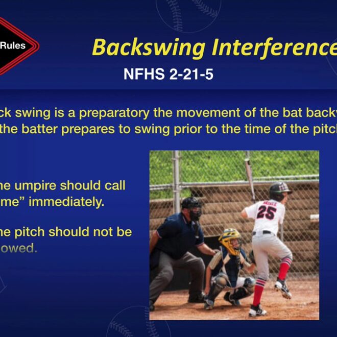 Rule 2 Section 21 INTERFERENCE — OFFENSIVE, UMPIRE, SPECTATOR