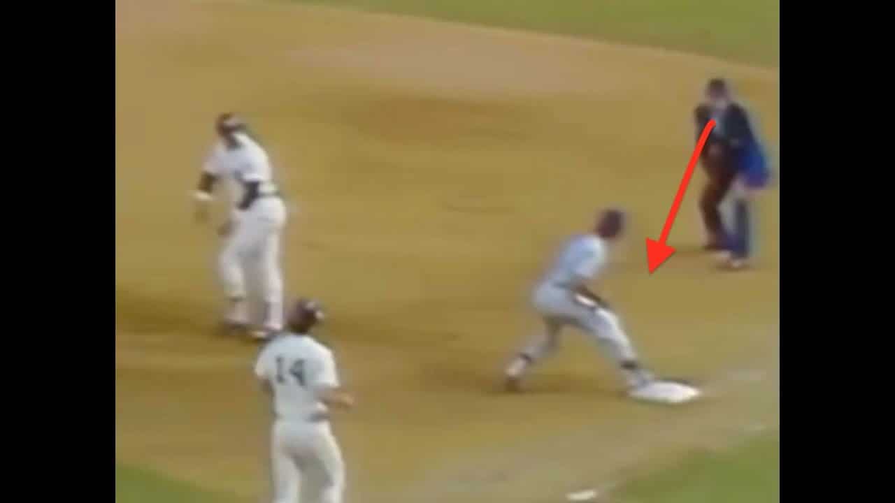 Reggie Jackson 1978 World Series Runner's Interference Baseball Rules