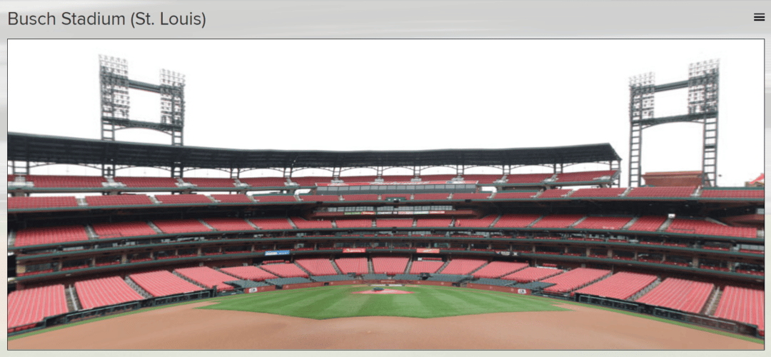 Busch Stadium St. Louis Cardinals Baseball Rules Academy