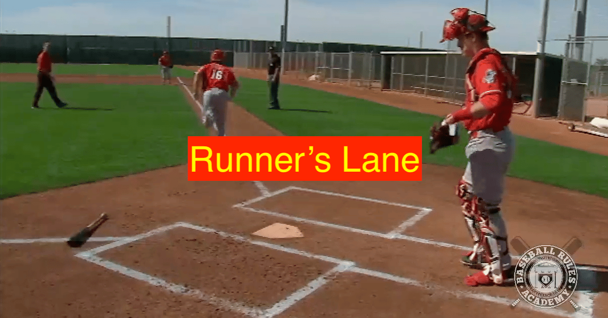 What is the Runner's Lane? Baseball Rules Academy