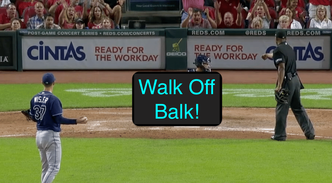 Walk Off Balk! - Baseball Rules
