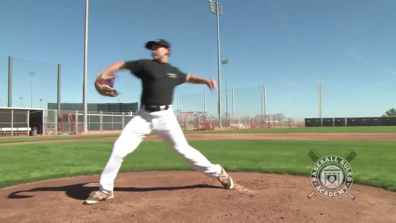 From the Stretch Position, the Pitcher Must Come to a Stop Before Throwing to the Plate
