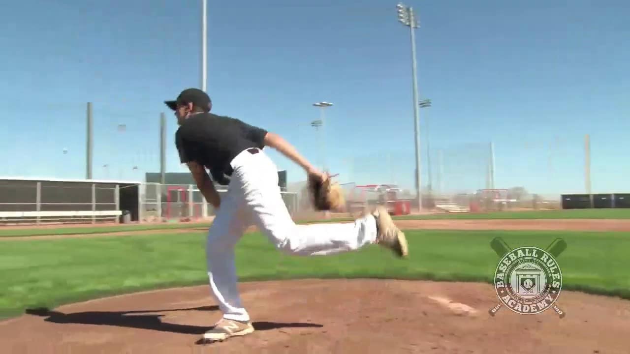 Three Things a Pitcher May Do from the Stretch Position Baseball Rules Academy