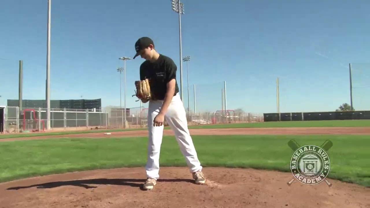 With Runners on Base, a Pitcher May Not Start and Stop his Delivery