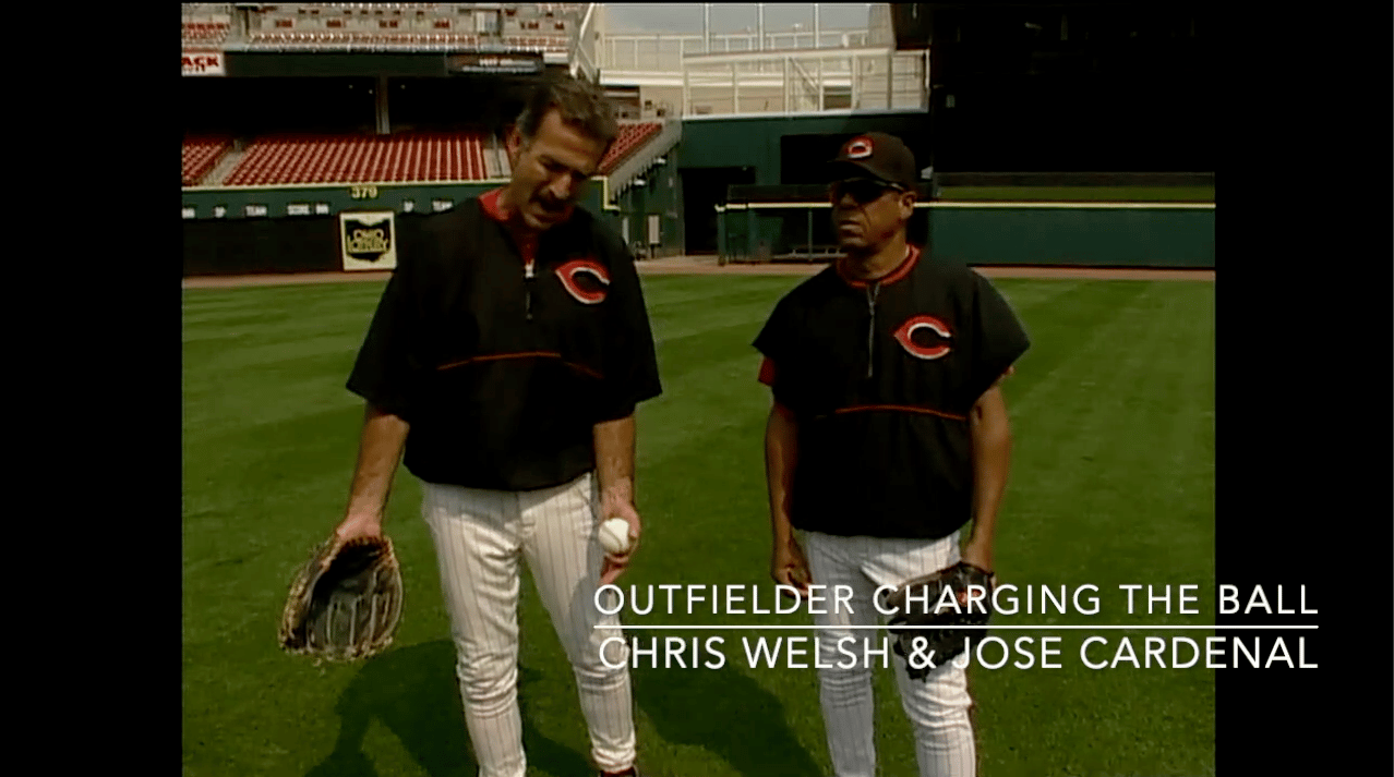 Outfielder Charging the Baseball Baseball Rules Academy