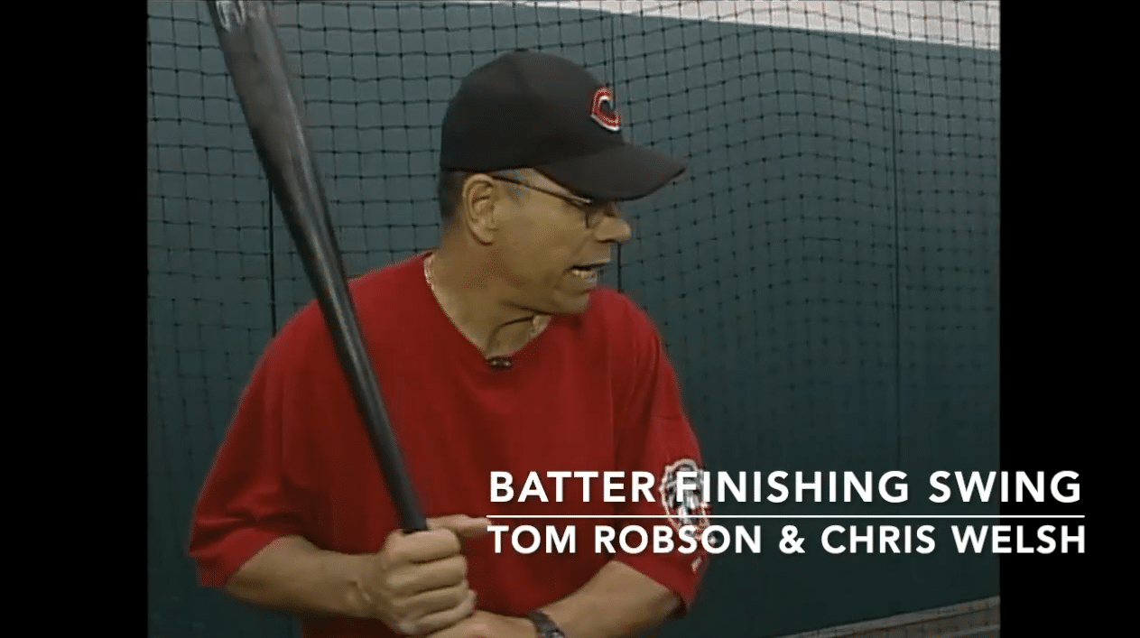 Batter Finishing Swing Baseball Rules Academy