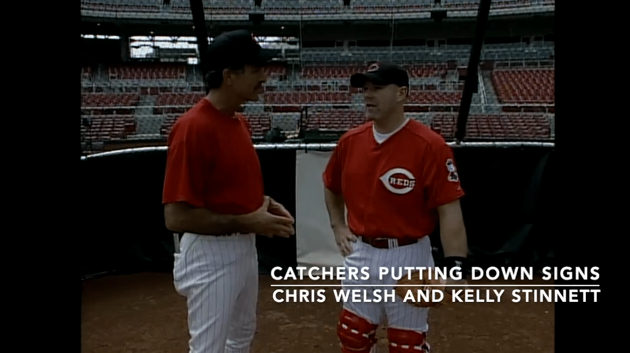 Catchers Putting Down Signs Baseball Rules Academy