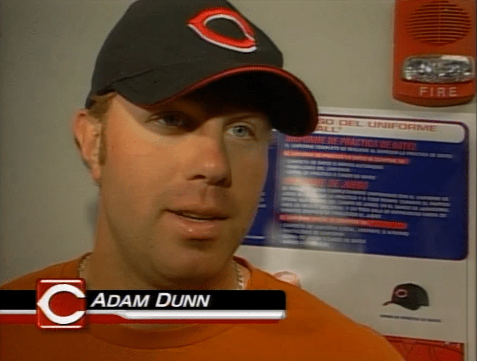 Adam Dunn home plate collisions