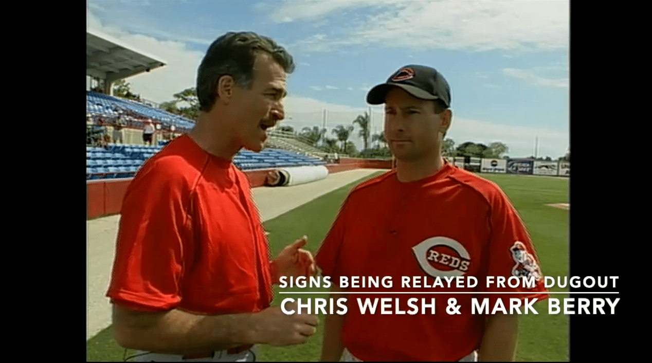 Relaying Signs from the Dugout Baseball Rules Academy
