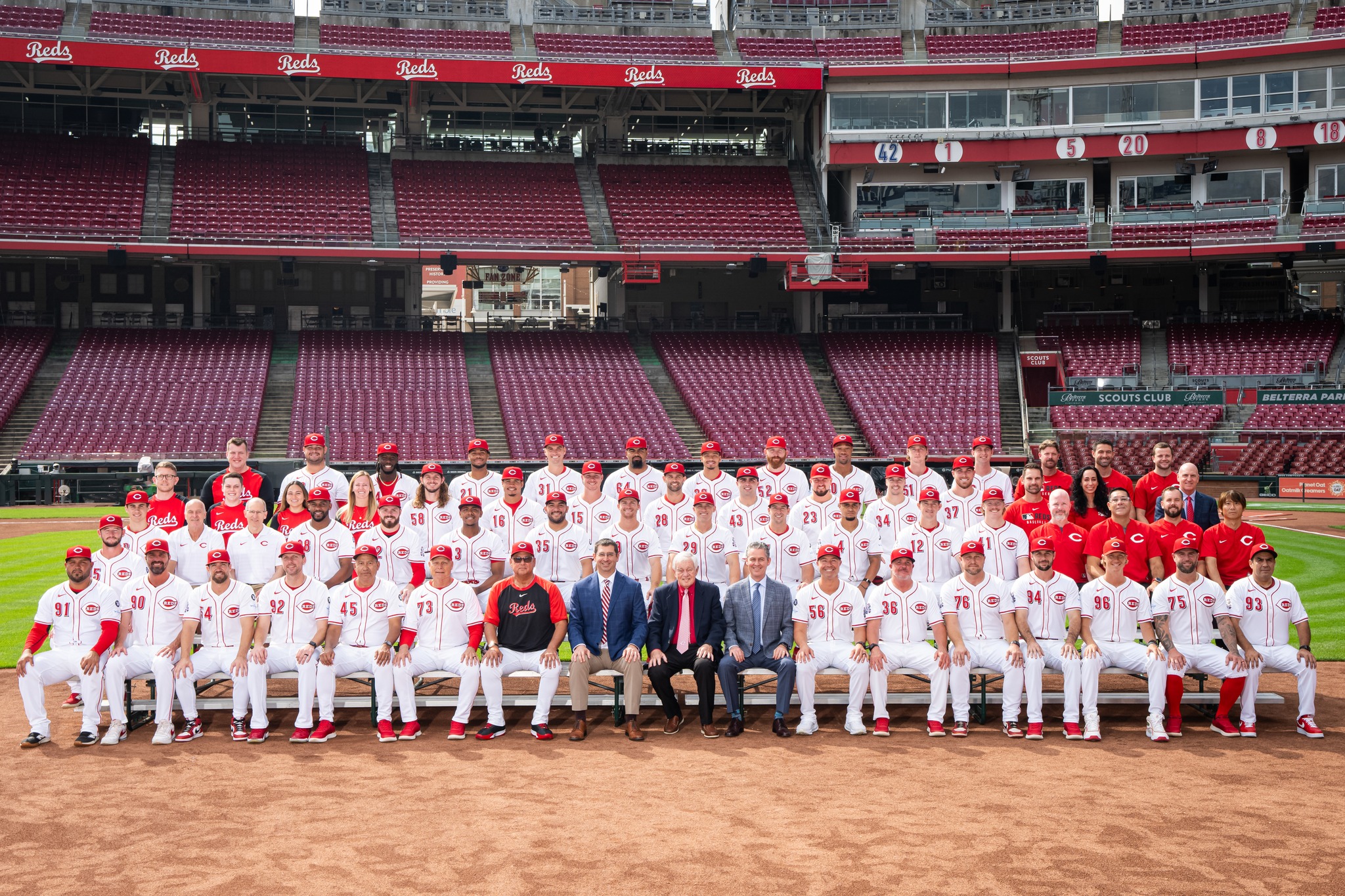 Mlb Reds Roster Team Photo YOU DON'T PICK THE YEAR YOU CONTEND, THE YEAR PICKS YOU - Baseball ...